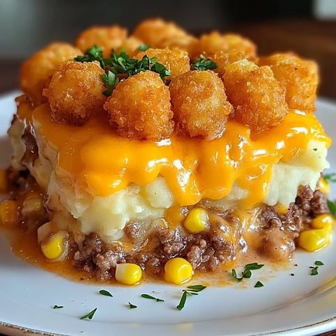 TATER TOT SHEPHERD’S PIE
