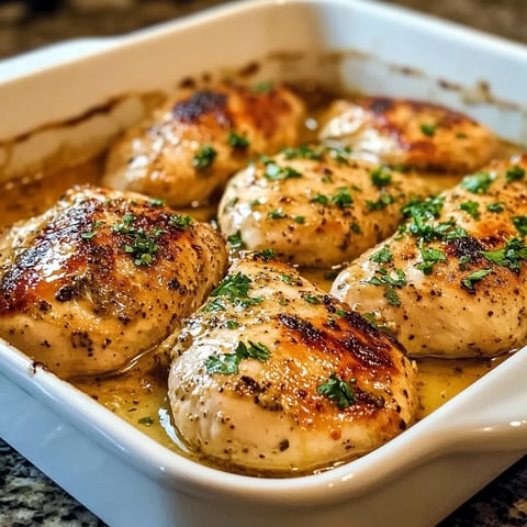 Juicy baked ranch chicken