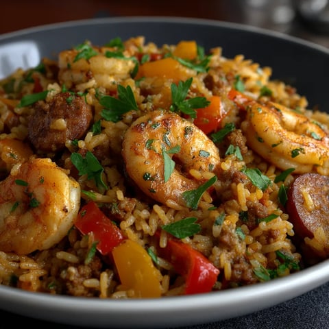 Shrimp Sausage Dirty Rice Mix