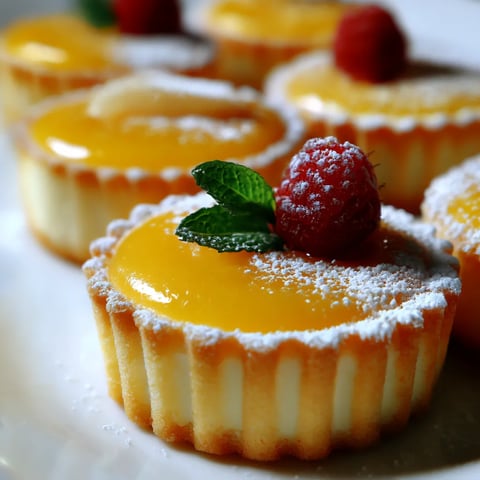 A yellow dessert with raspberry on top, looking fresh and pretty.