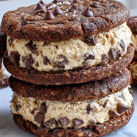 Three stacked fudgy brownies loaded with chocolate chips.