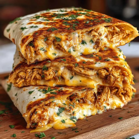 A layer of cheese and cilantro on a tortilla.
