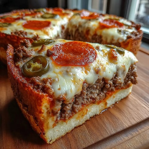 A pizza with tomatoes and jalapeños on a table.